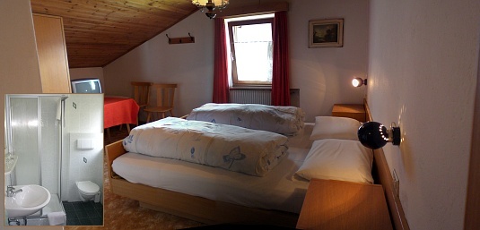 Rooms in Val Gardena